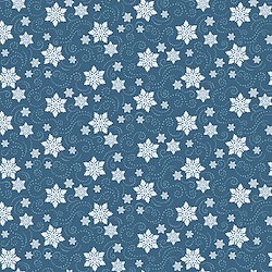 Blue - Snowflakes